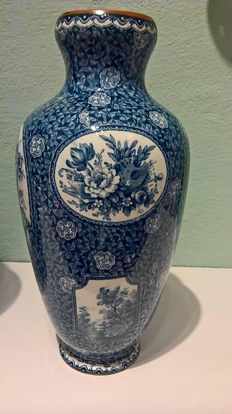 Art Nouveau German Villeroy and Boch Ceramic Vases at 1stDibs