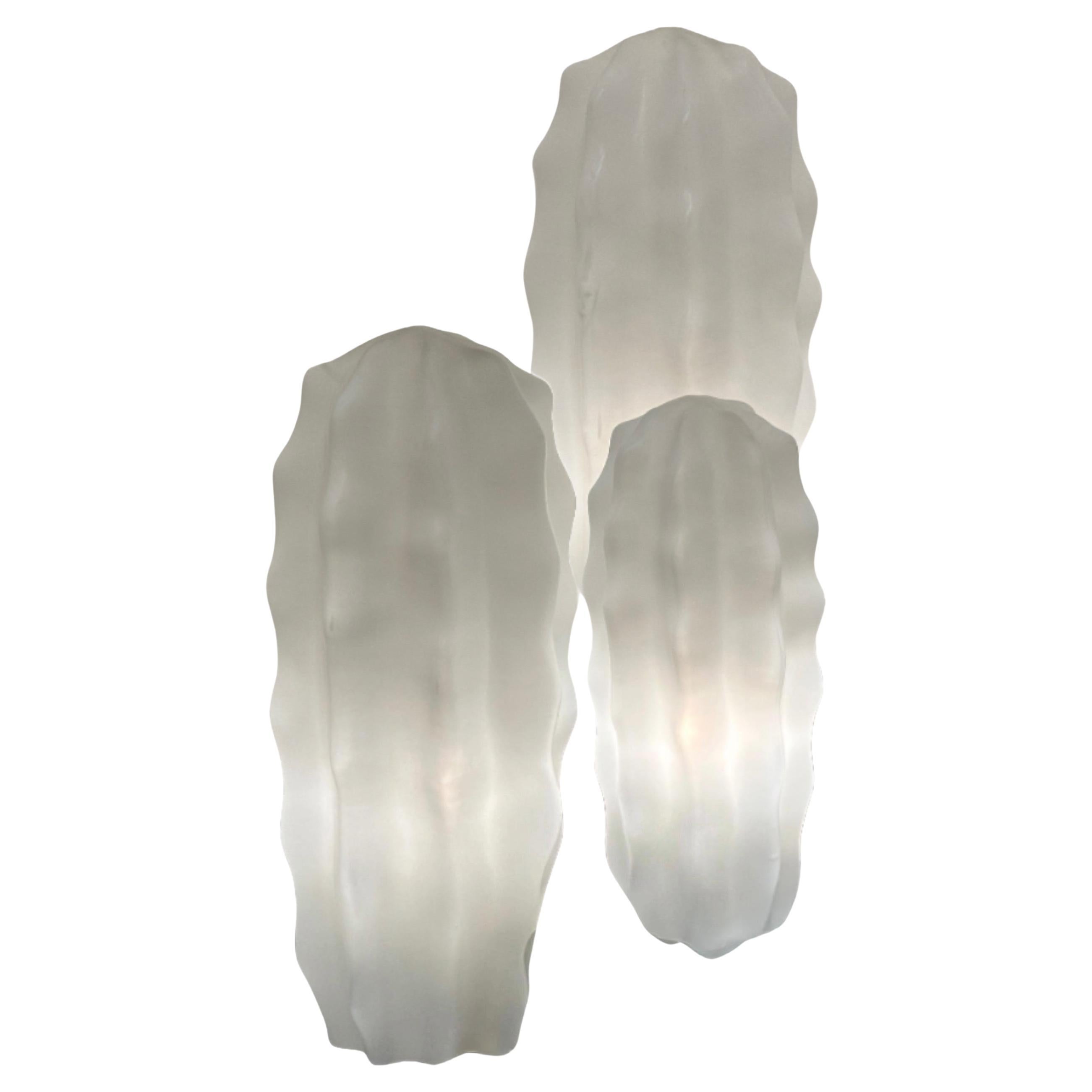 Art Nowo for Elmar Flototto, Germany Postmodern Cactus Lamp Set of Three ca 1990