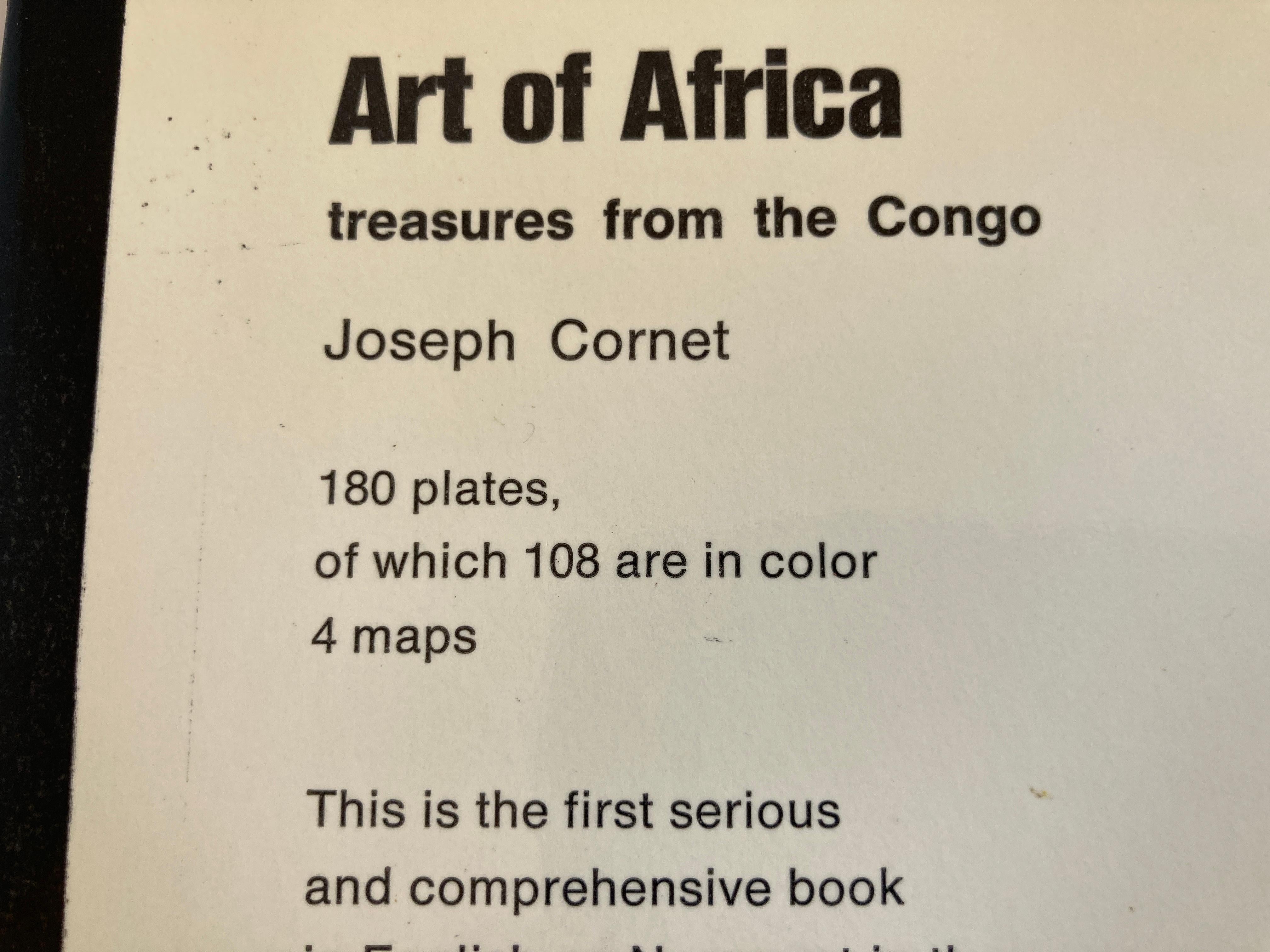 Tribal Art of Africa Treasures from the Congo Hardcover Table Book For Sale