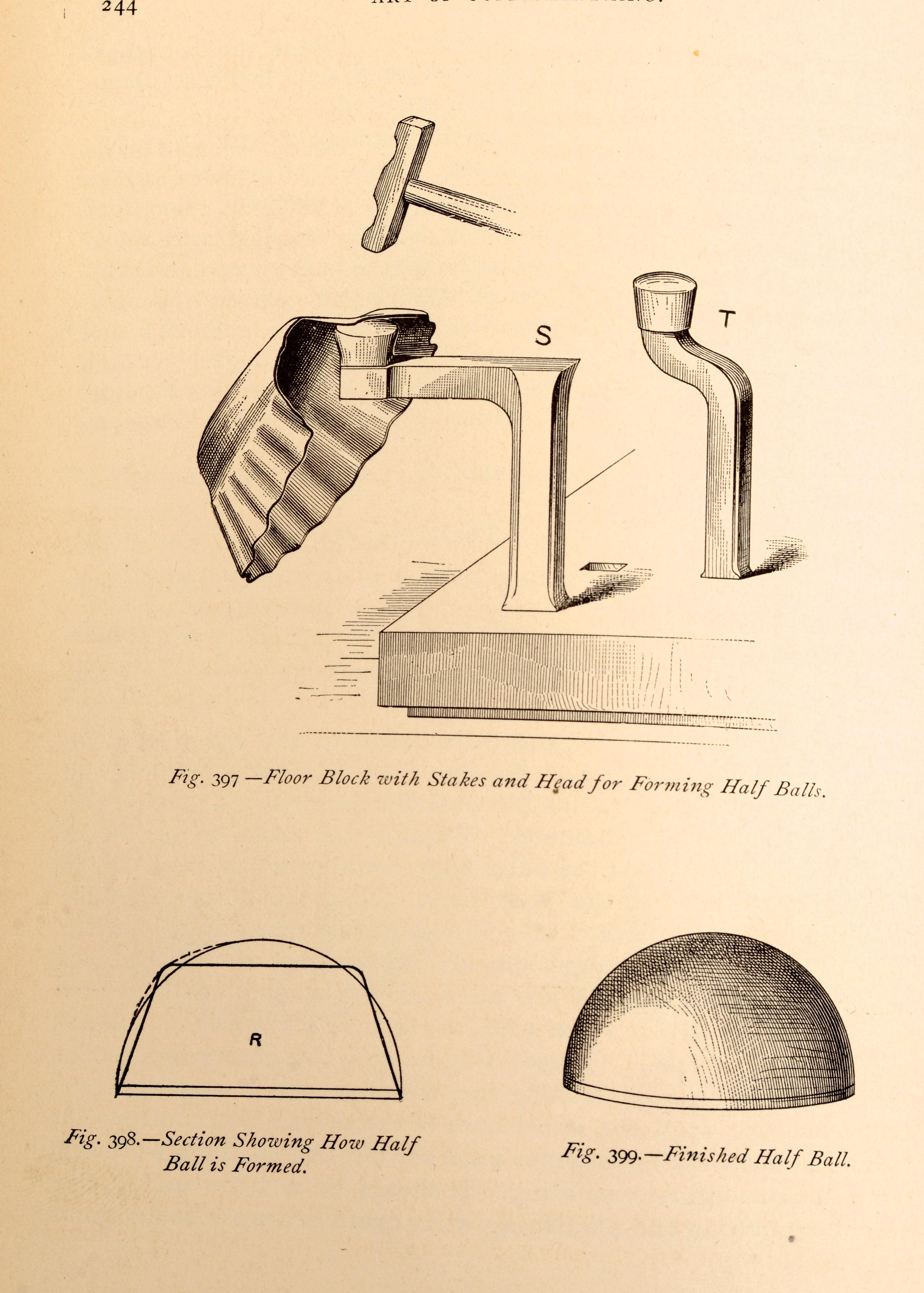 Art of Coppersmithing A Practical Treatise de John Fuller, 1894, 1ère édition en vente 4