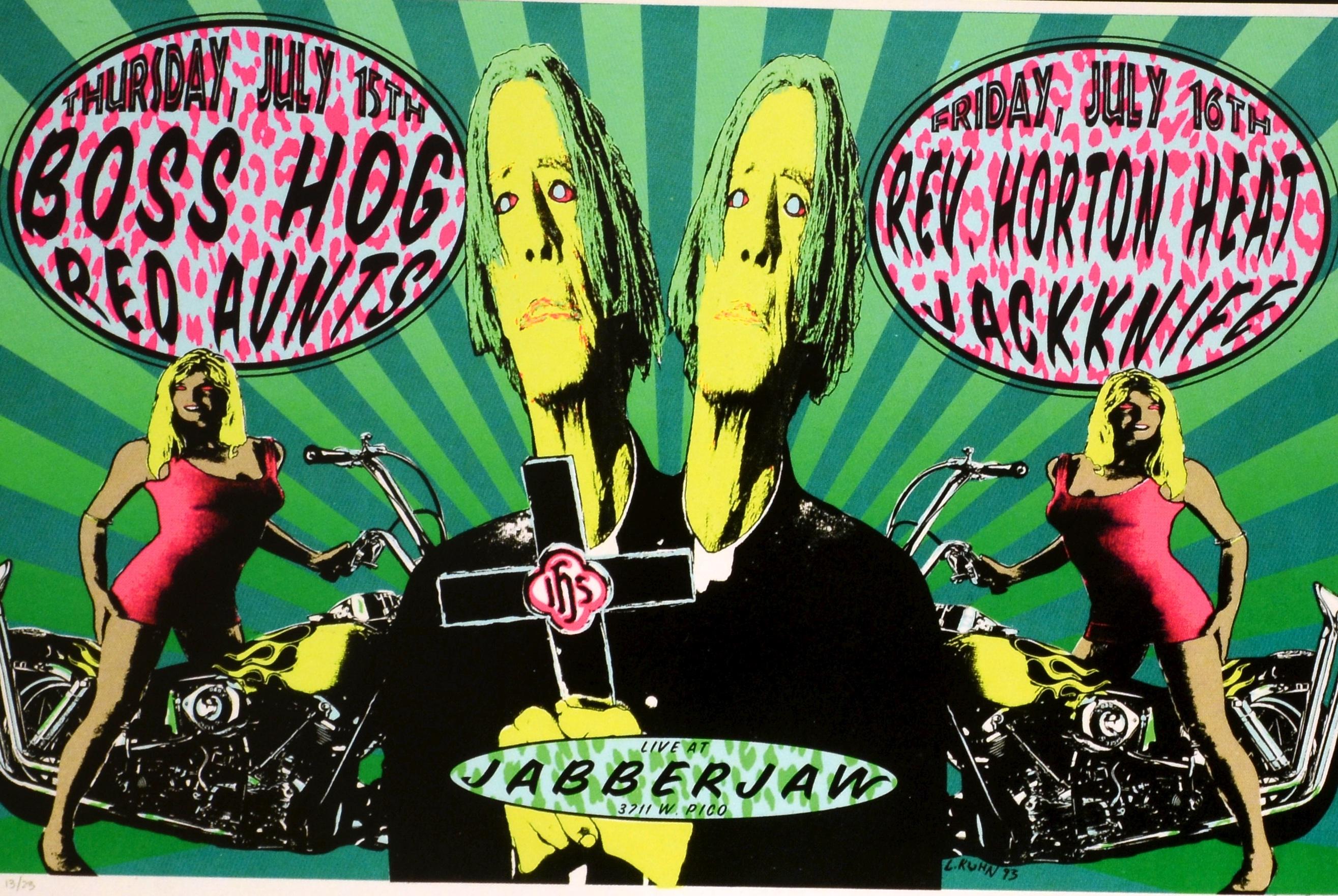 Arte del Rock Moderno: La Explosión de los Pósters por Paul Grushkin y Dennis King en venta 6