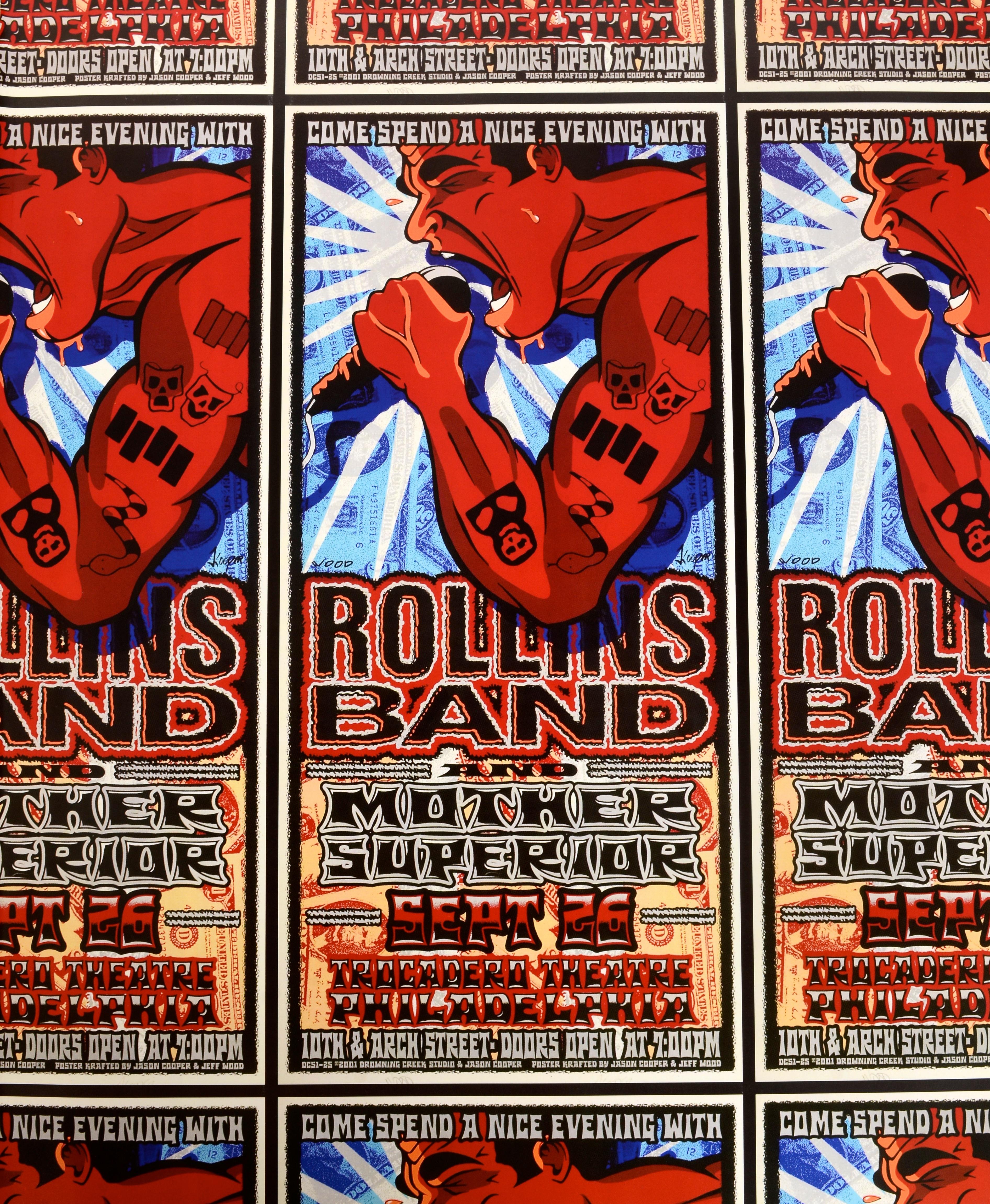 Arte del Rock Moderno: La Explosión de los Pósters por Paul Grushkin y Dennis King Estadounidense en venta
