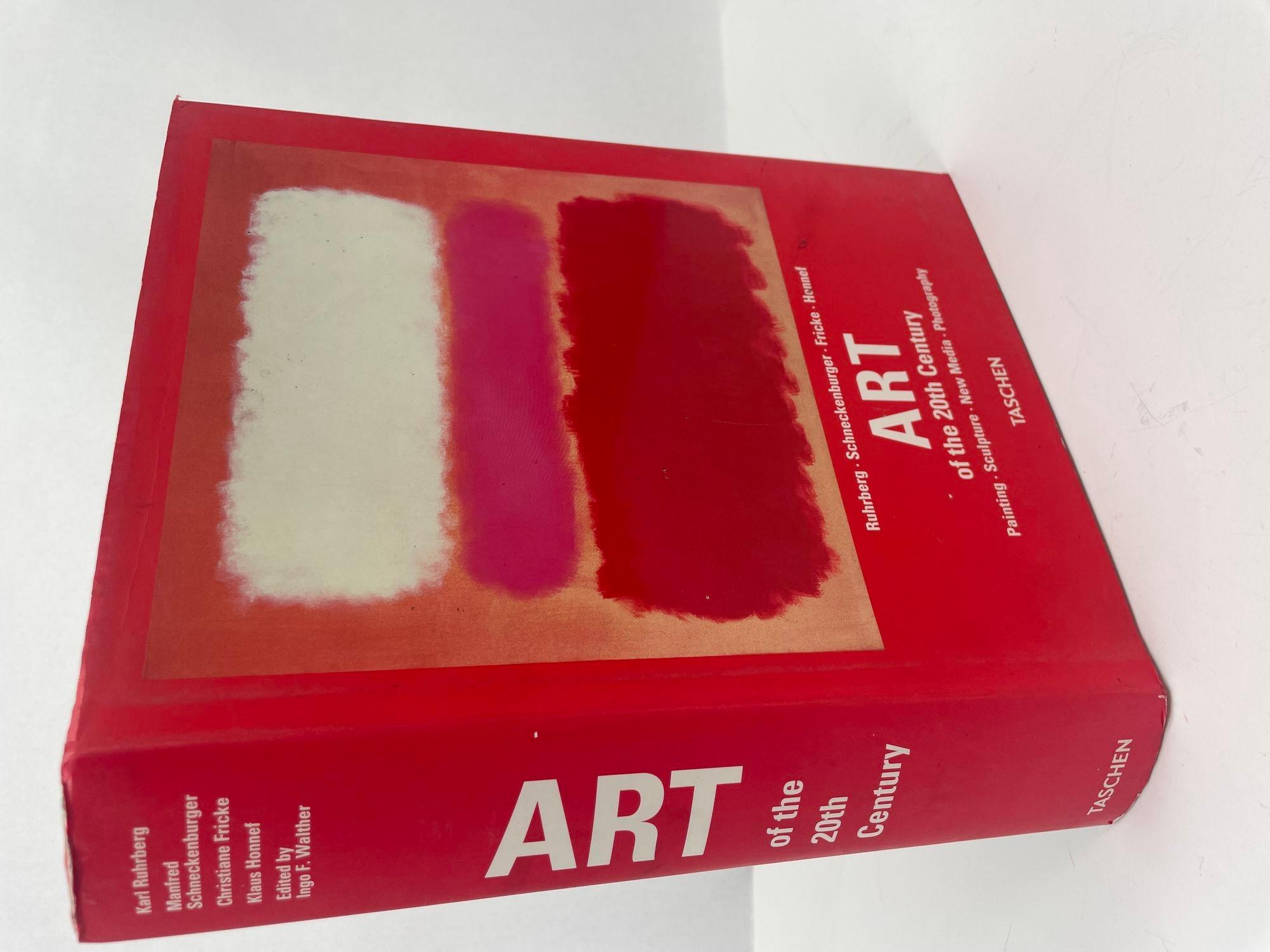 Art of the 20th Century. Published by TASCHEN, 2012.Art of the 20th Century, Vol. I, is a comprehensive guide to art of the 20th century.Hardback with dust cover. Beautiful hardcover book.Author: Ruhrberg, Schneckenburger, Fricke, Honnef.Edited by: