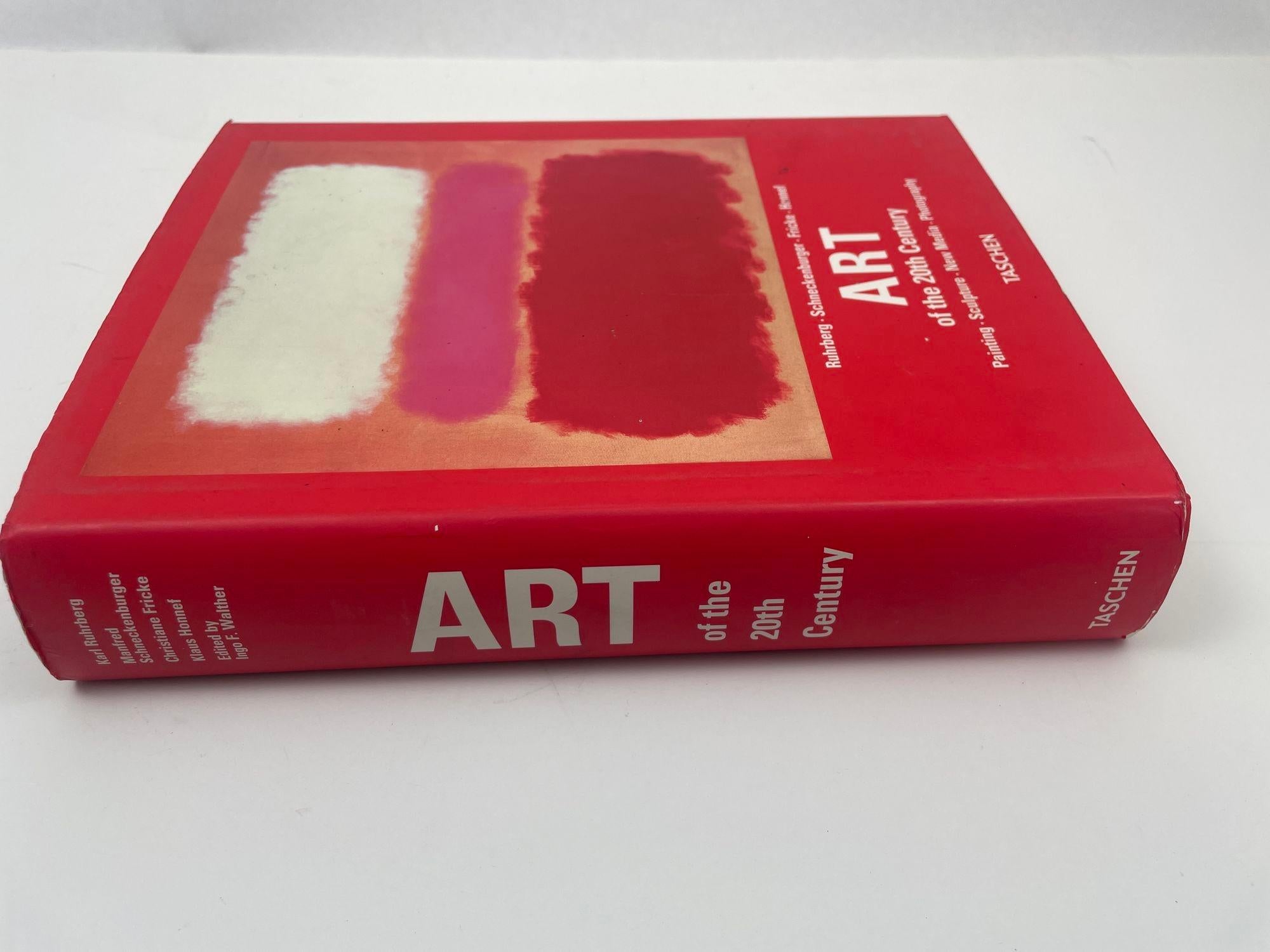 L'art du 20e siècle Vol. I Couverture rigide Taschen 2012 Bon état - En vente à North Hollywood, CA
