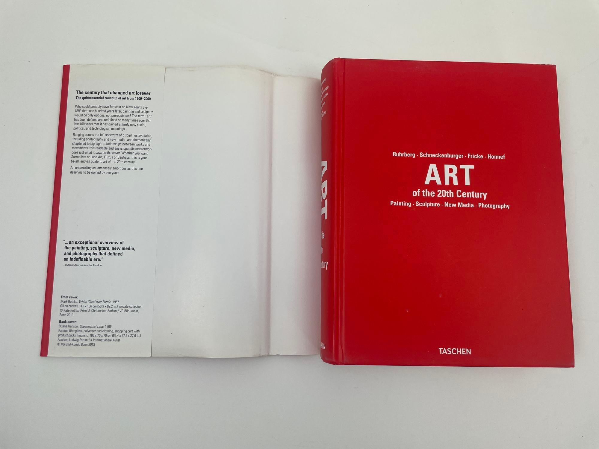 Papier L'art du 20e siècle Vol. I Couverture rigide Taschen 2012 en vente