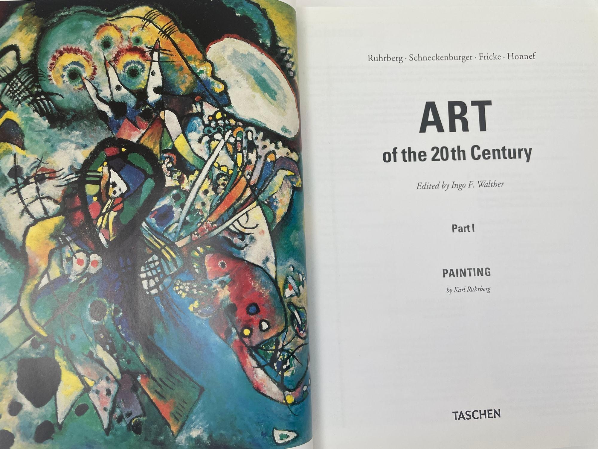 Art of the 20th Century Vol. I Hardcover Taschen 2012 For Sale 2