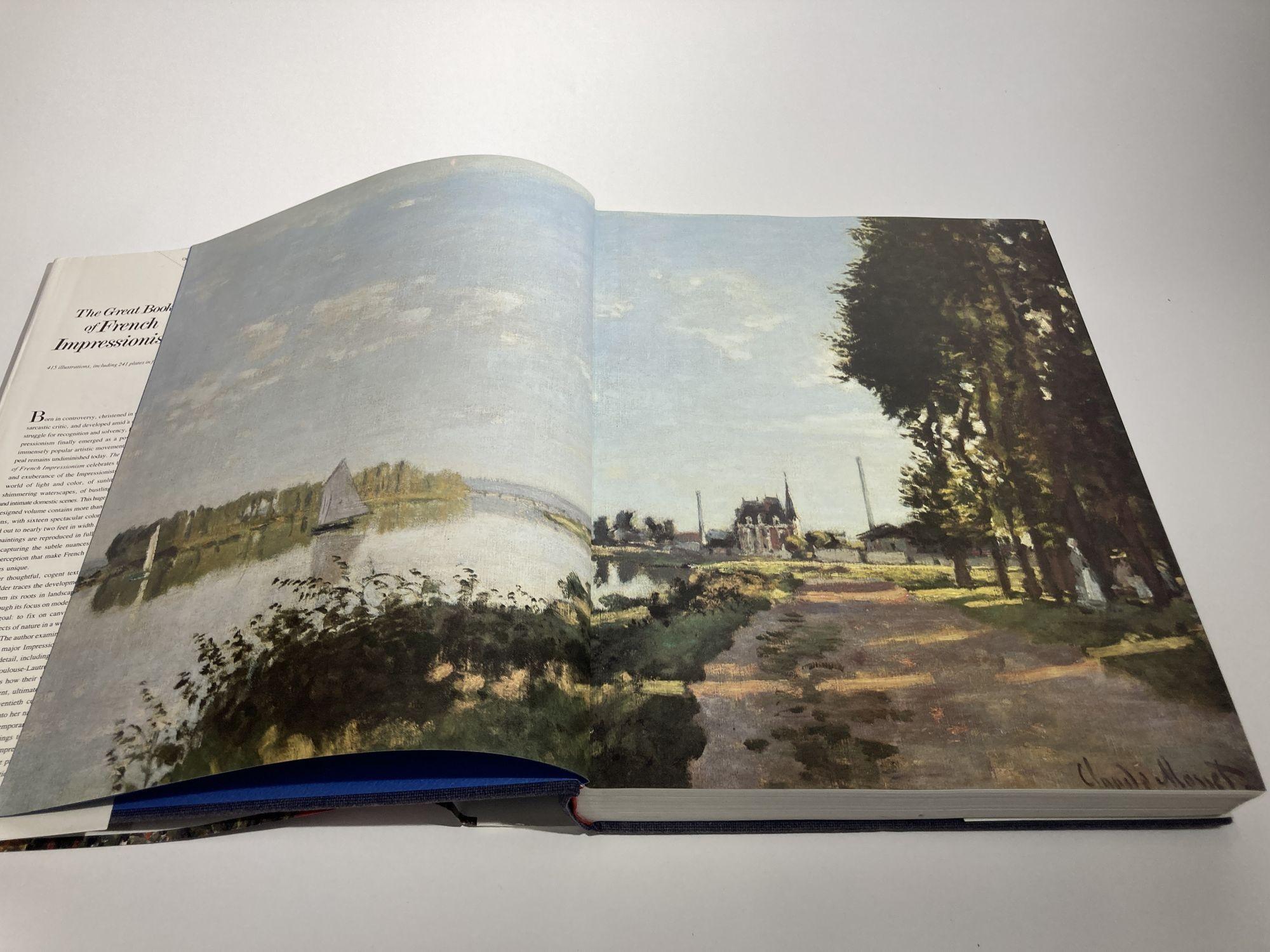 Late 20th Century The Great Book of French Impressionism by Diane Kelder For Sale