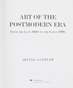 Art of the Postmodern Era From The Late 1960s to the Early 1990s, First Edition