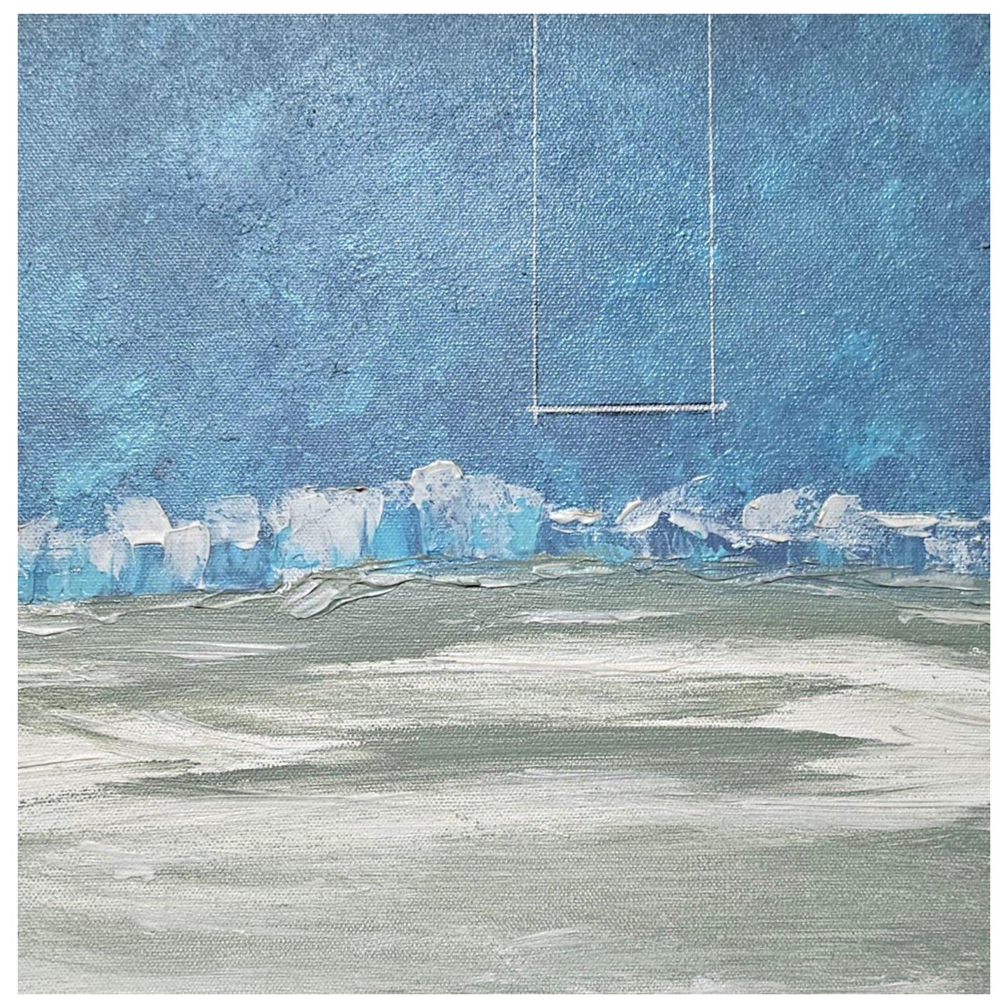 ART Original Acryl-Landschaftsgemälde in Original. Signiert auf der Rückseite. SCHLUSSVERKAUF im Angebot