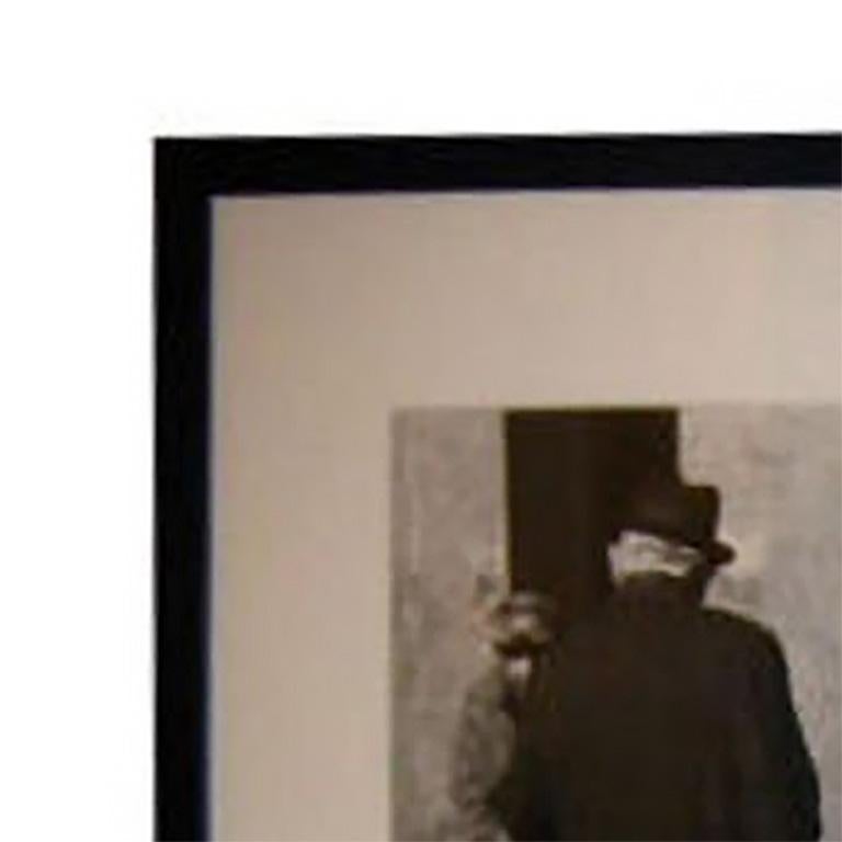 Lower East Side, New York 1958, alte Silbergelatinefotografie, rückseitig signiert Frank Paulin und datiert.