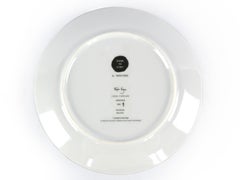 Art Plate, Behind The Scenes, Porcelain Collection by Thayse Viegas, Theme n.1