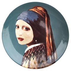 Art Plate, Behind The Scenes, Porcelain Collection by Thayse Viegas, Theme n.1