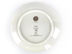 Art Plate, Behind the Scenes, Porcelain Collection by Thayse Viegas, Theme n.2