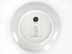 Art Plate, Behind The Scenes, Porcelain Collection by Thayse Viegas, Theme n.4