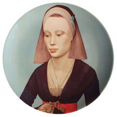 Art Plate, Behind The Scenes, Porcelain Collection by Thayse Viegas, Theme n.4