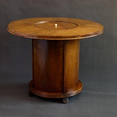 Art Deco Pop Up Cocktail Bar Table, 1930s