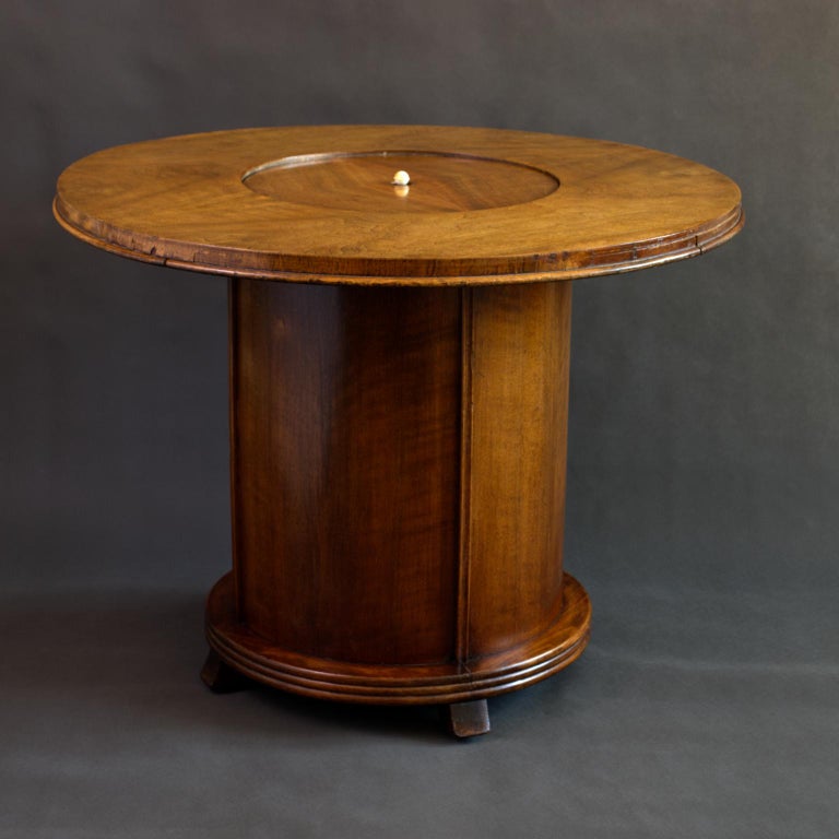 Art Deco Pop Up Cocktail Bar Table, 1930s For Sale at 1stDibs