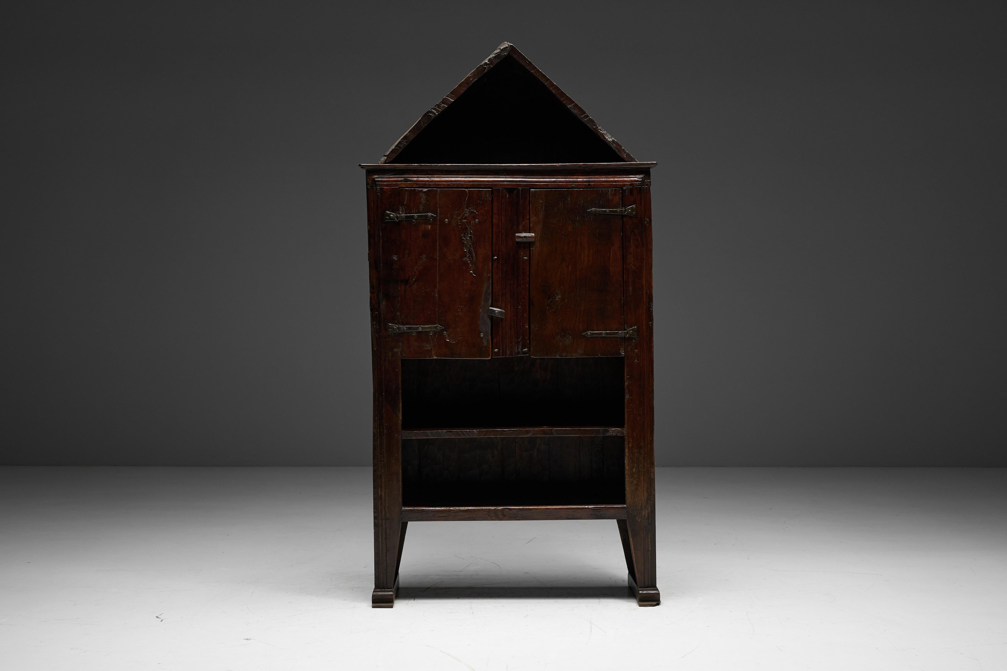 Credenza vernacolare Art Populaire, Francia, XIX secolo in vendita 2