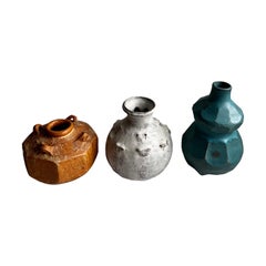 Art Pottery by artist Walter Darby Bannard, 1978 (sold separately)