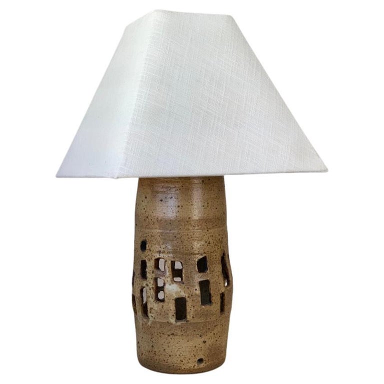 Art Pottery Lamp For Sale at 1stDibs