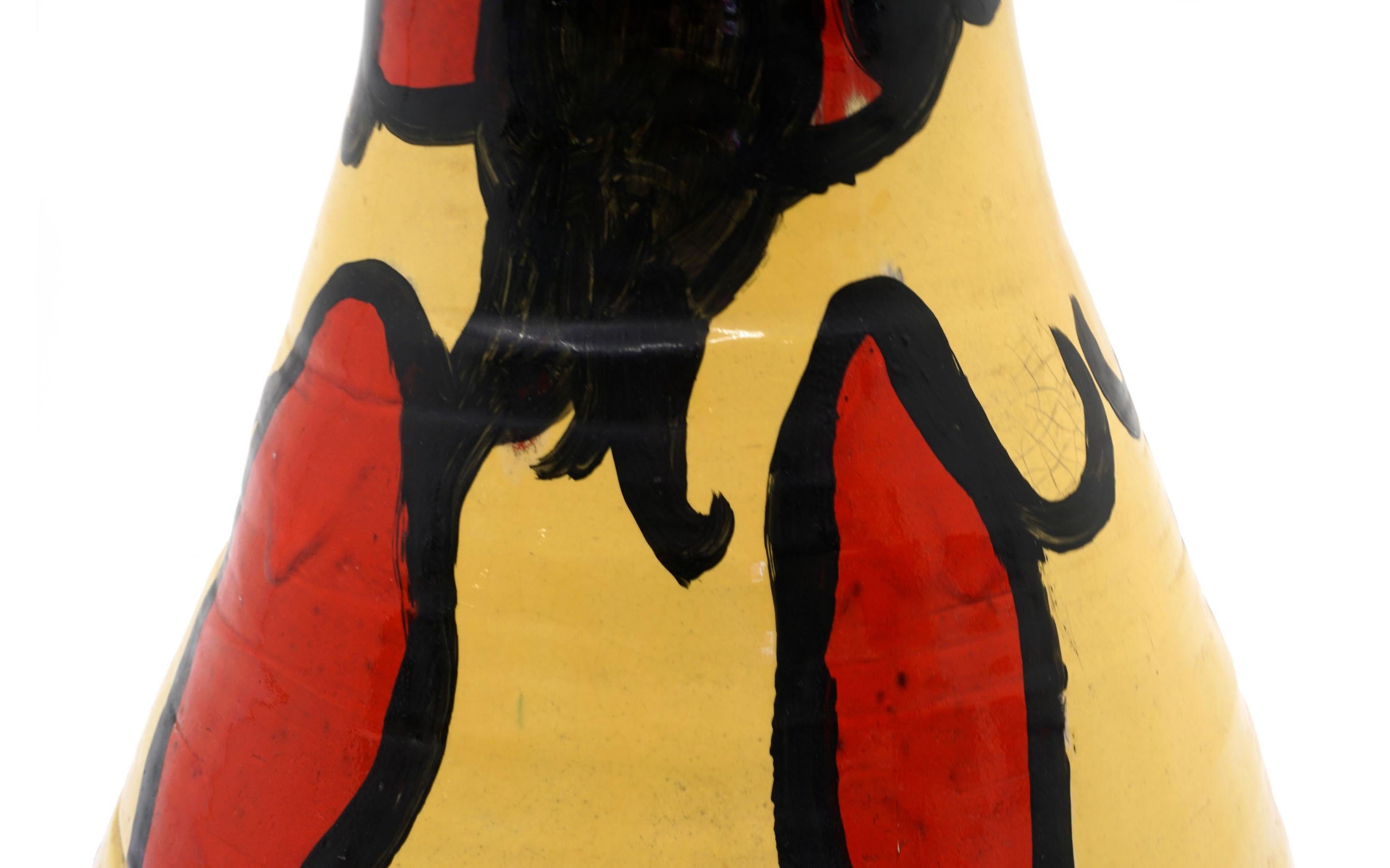 American Art Pottery Lidded Vase by Ken Ferguson, Signed For Sale