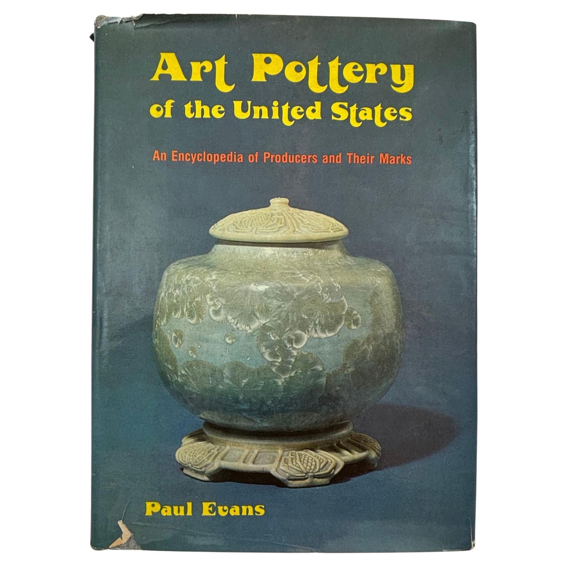 Art Pottery of the United States: An Encyclopedia of Producers and Their Marks For Sale