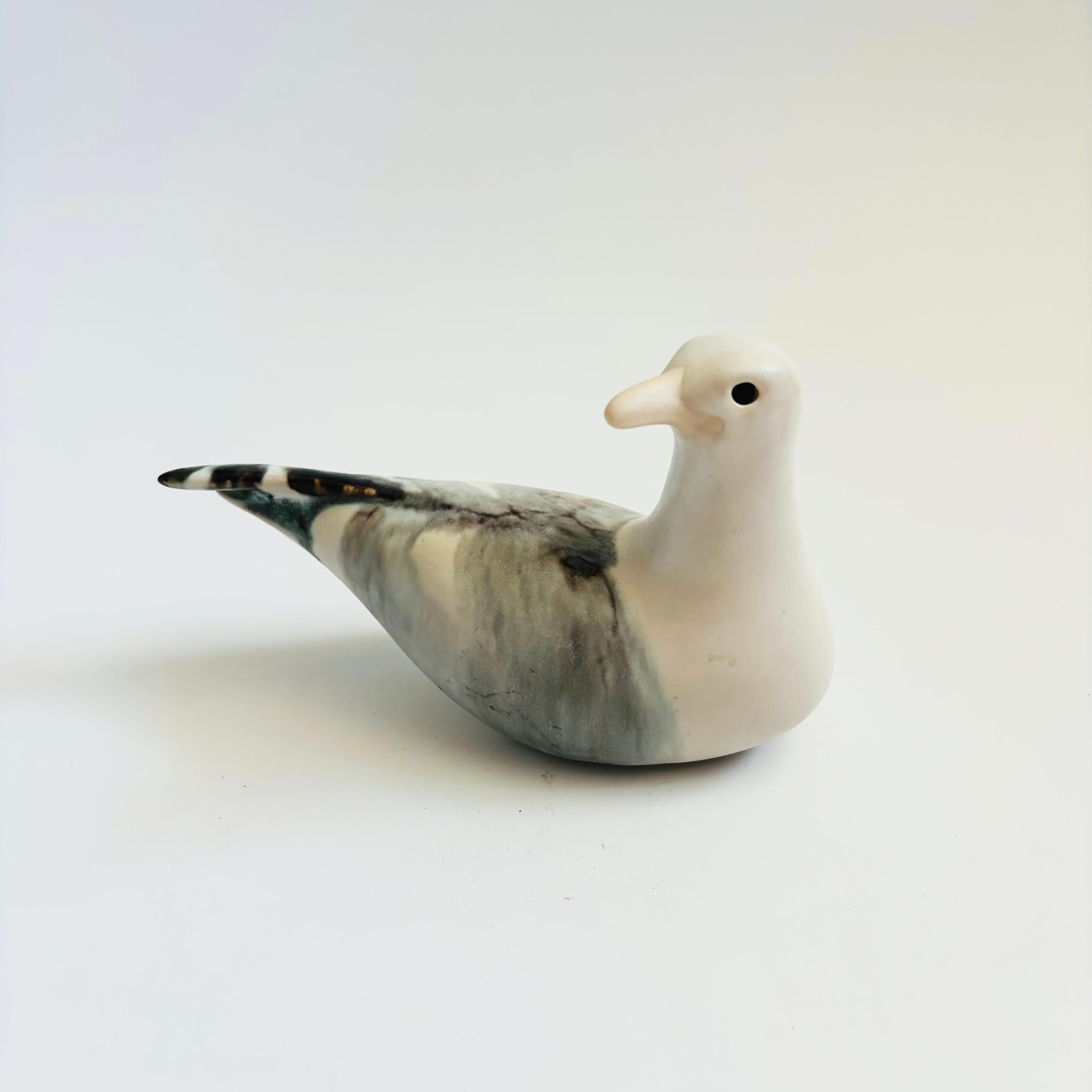 A hand made art pottery seagull. Beautiful variation to the glazes. Made by Andersen Design Studio and signed 