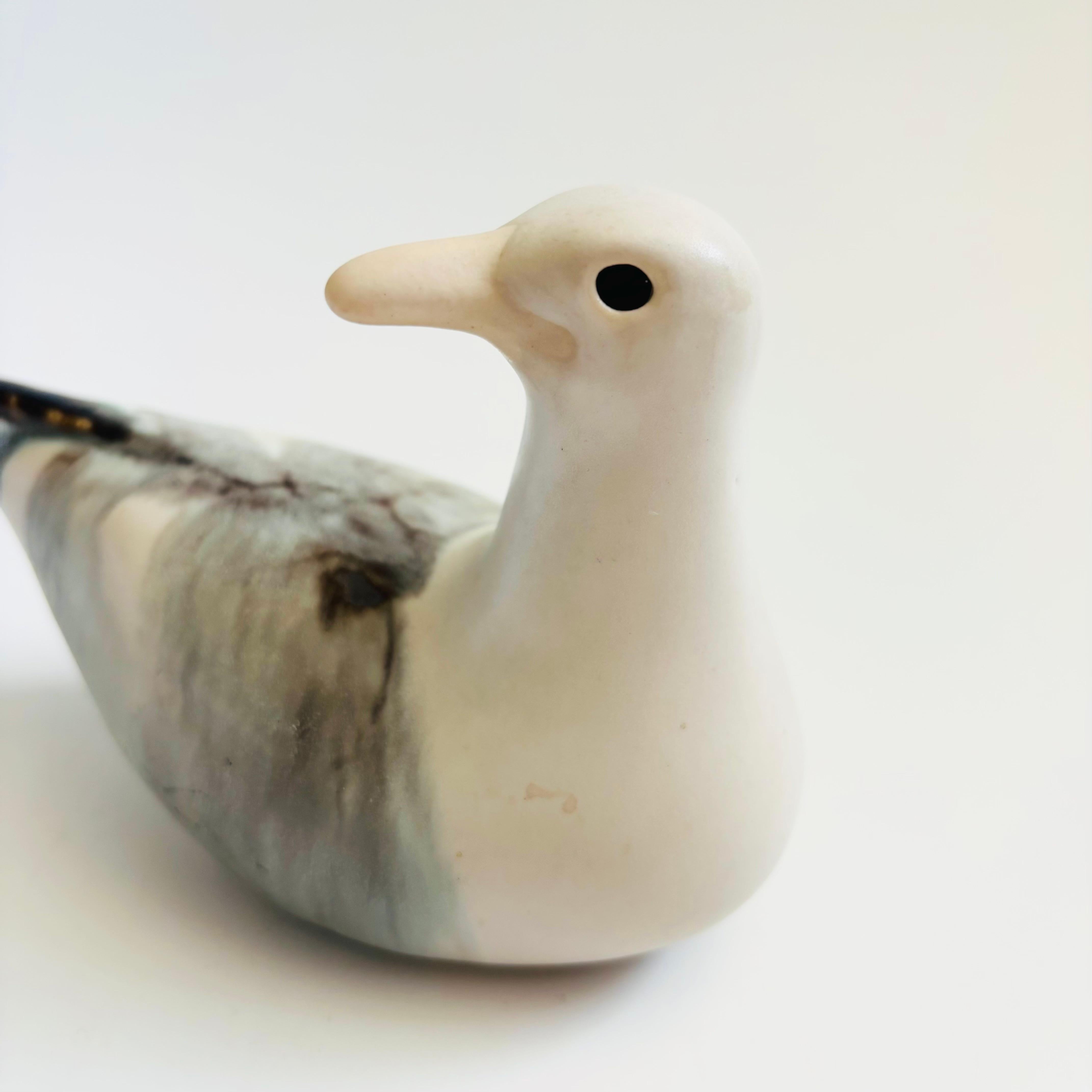 Late 20th Century Art Pottery Seagull by Andersen Design Studio