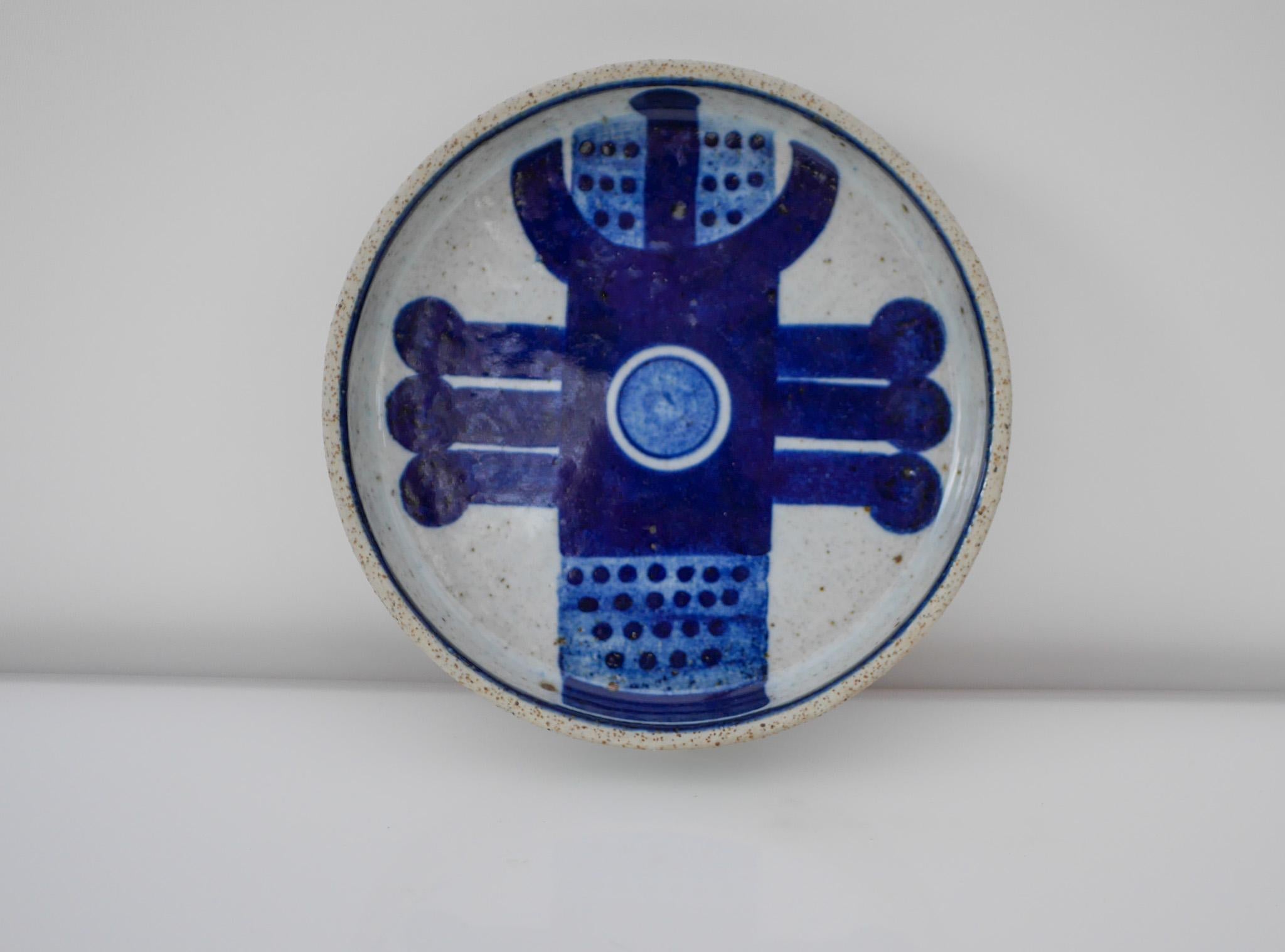 Vide-Poche o plato de cerámica artística de Inger Persson para Rörstrand, Suecia en venta 2