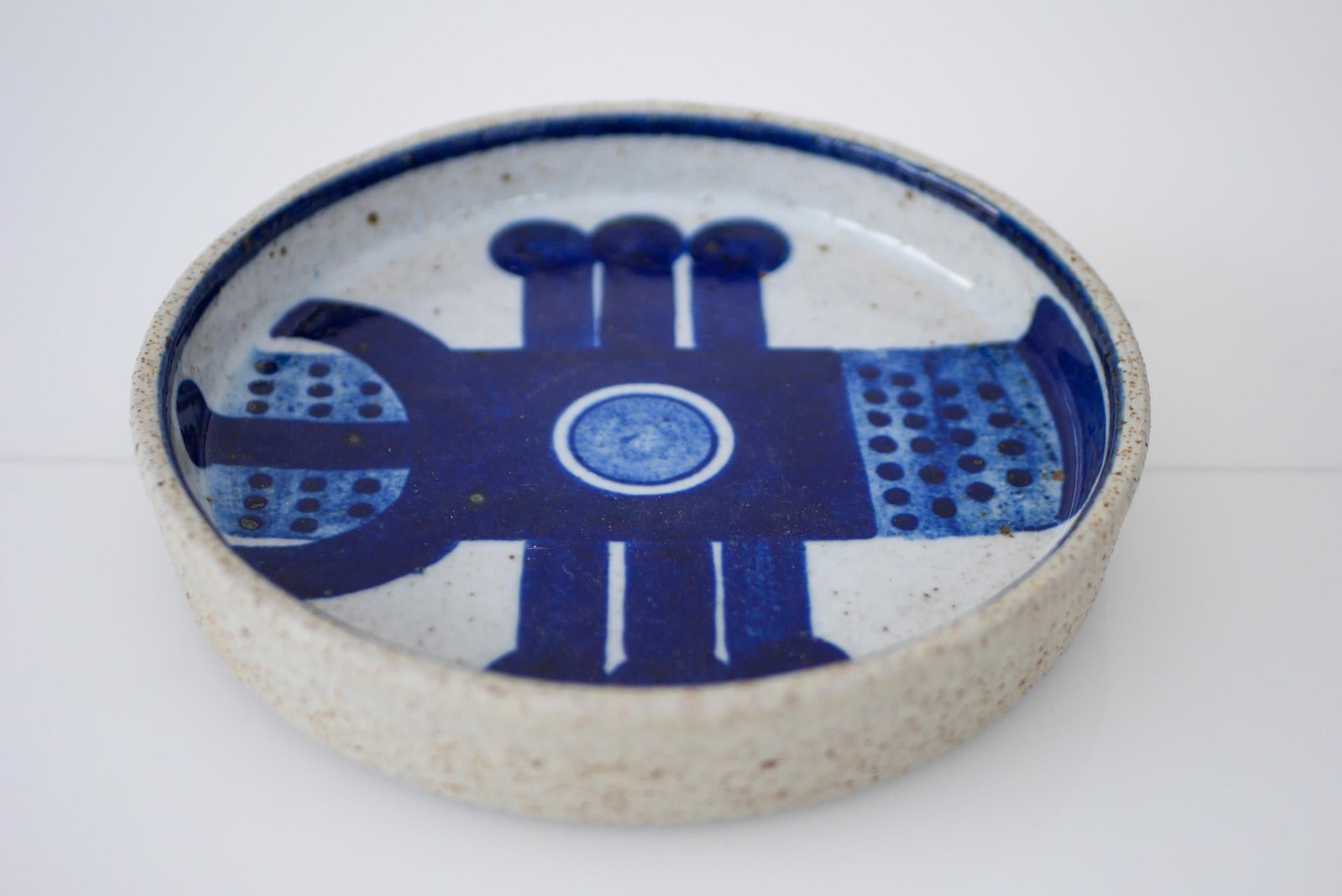 Vide-Poche o plato de cerámica artística de Inger Persson para Rörstrand, Suecia en venta 4