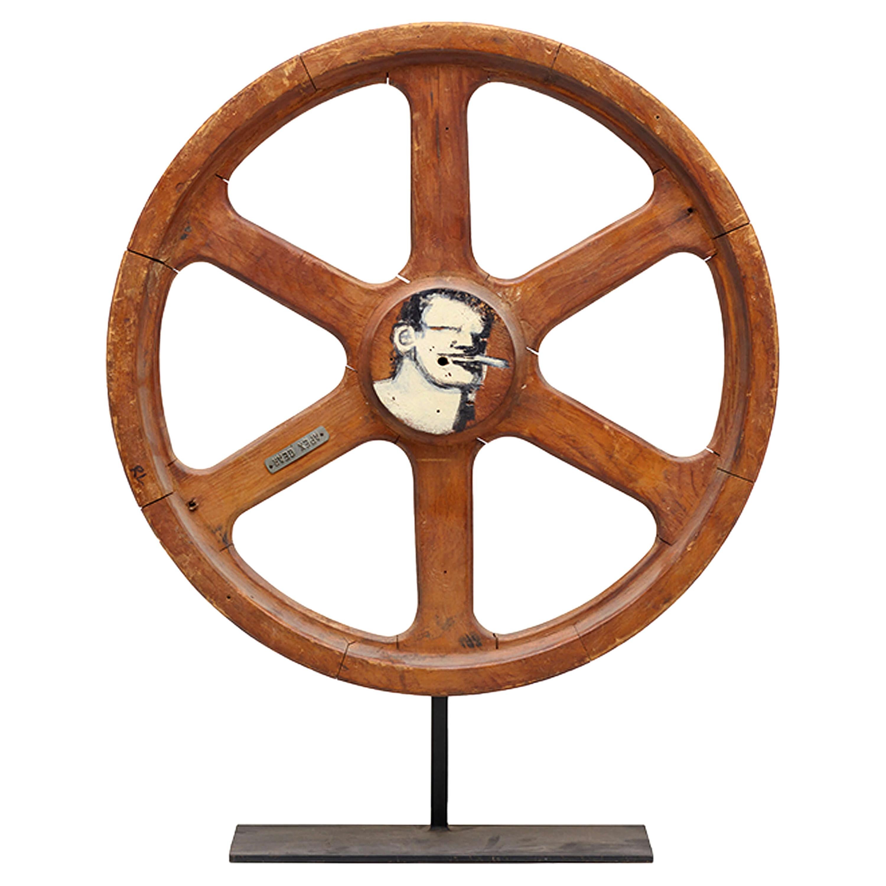 Art Sculpture Wheel by Robert Loughlin '1949 – 2011'