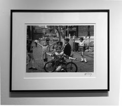 Back Alley Joy, Black and White Street Photography, Chicago, 1958 by Art Shay
