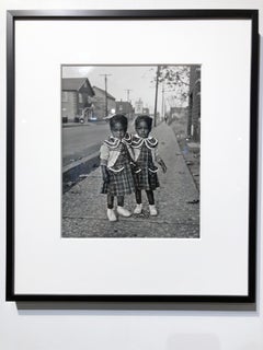 Brooklyn, Illinois, Twins, 1952 pour le magazine Ebony in Lovejoy, ou Brooklyn, IL