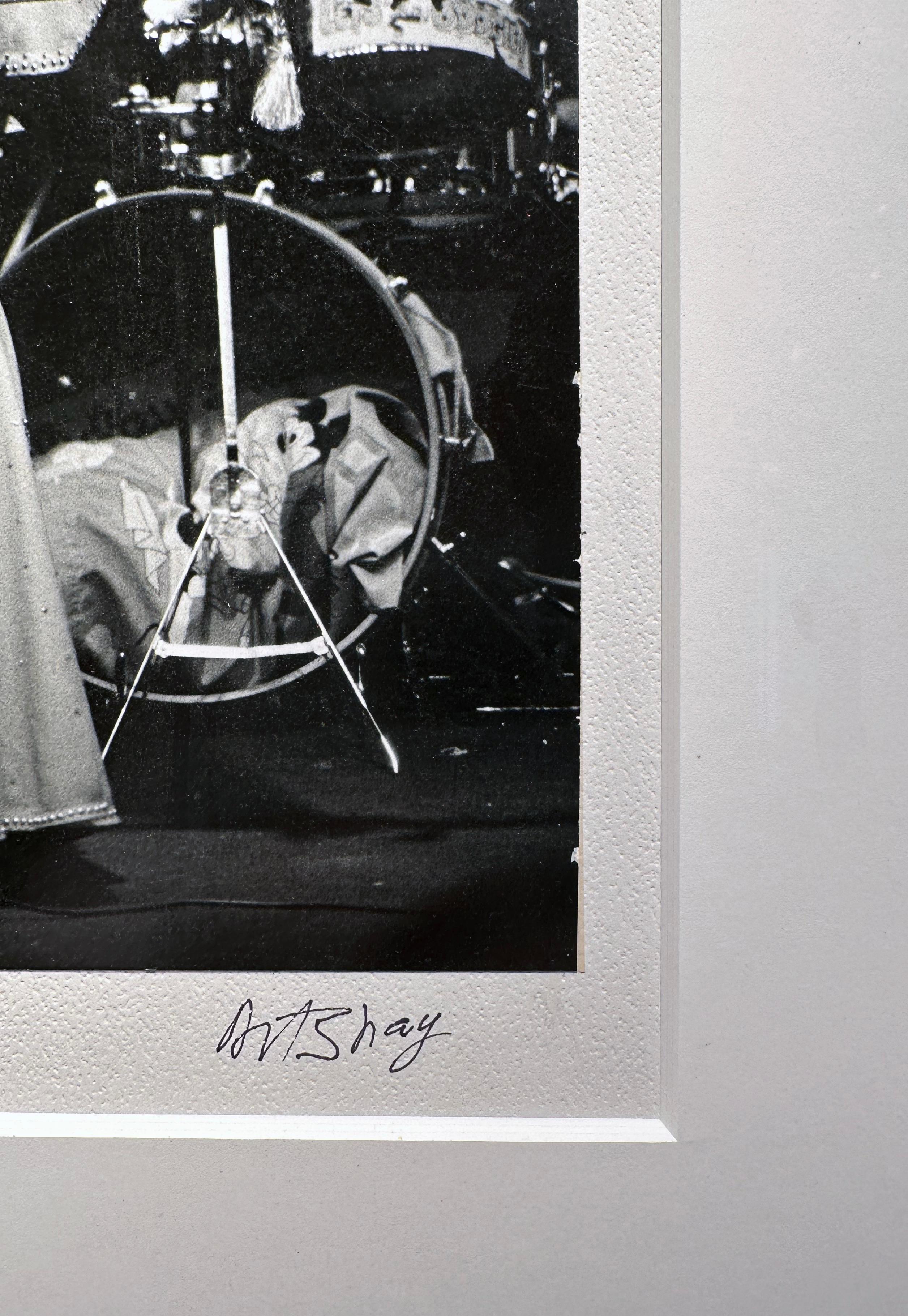 Dolly Immortalized, Vintage Black and White Photo, 1976, Signed and Framed - Photograph by Art Shay