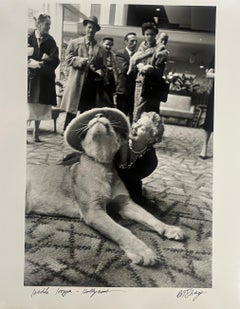Hedda Hopper - Hat Lady, Hollywood circa 1956, Foto firmada