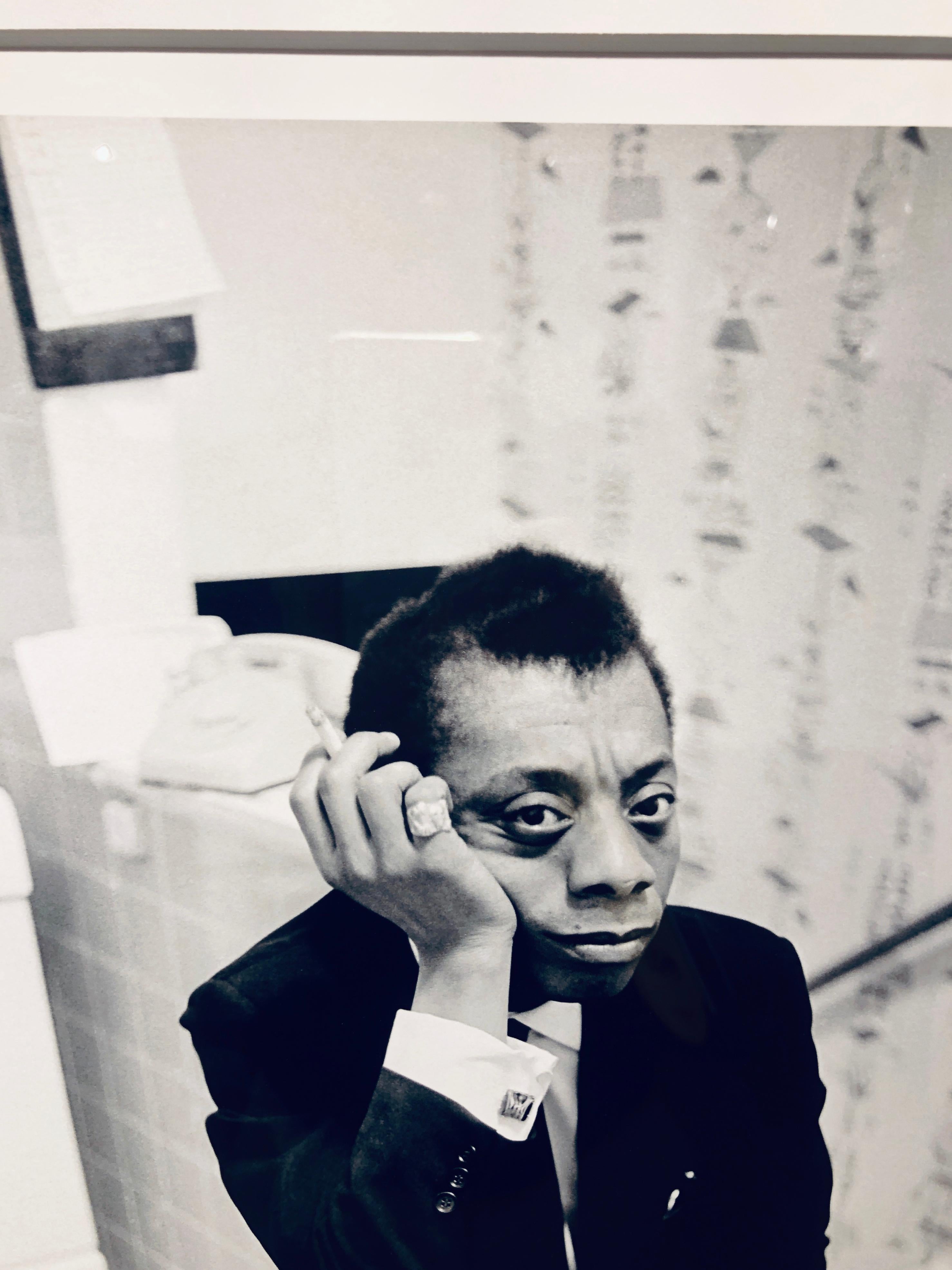 james baldwin black and white photo