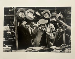 Vintage Marcel Marceau Shopping on Maxwell circa 1956, Photo Signed
