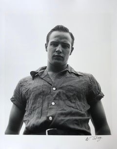 Marlon Brando, Libertyville, Illinois, 1950 - Silver Gelatin Print