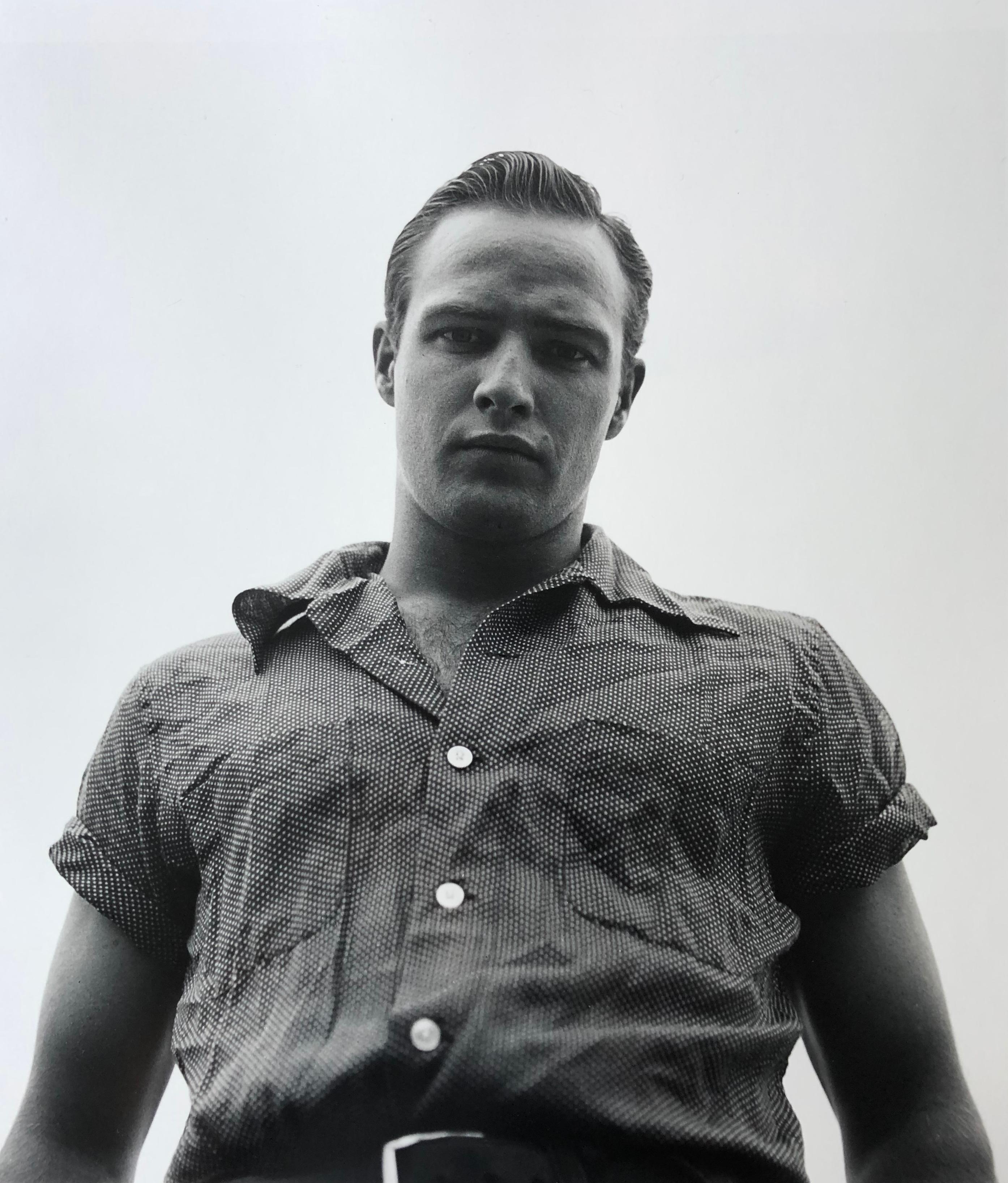 Marlon Brando, Libertyville, Illinois, 1950 - Silver Gelatin Print
