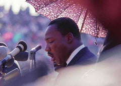 Martin Luther King Speaking at Soldier Field, Chicago 1966