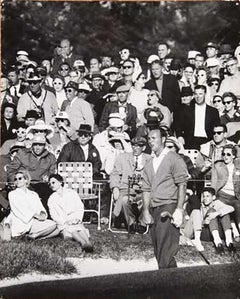 Palmer Ready to Win His 2nd Masters, Augusta, Georgia 1960, Retro Photograph