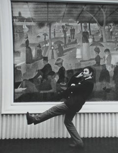 Vintage Seurat's A La Grande Jatte with Marcel Marceau, Chicago, 1958