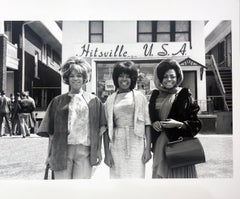 The Supremes at Hitsville U.S.A., Detroit, MI, 1965 - Framed, Signed Photograph