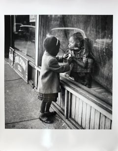 Twins, Lovejoy AKA Brooklyn, Illinois, for Ebony Magazine, 1952, Silver Gelatin