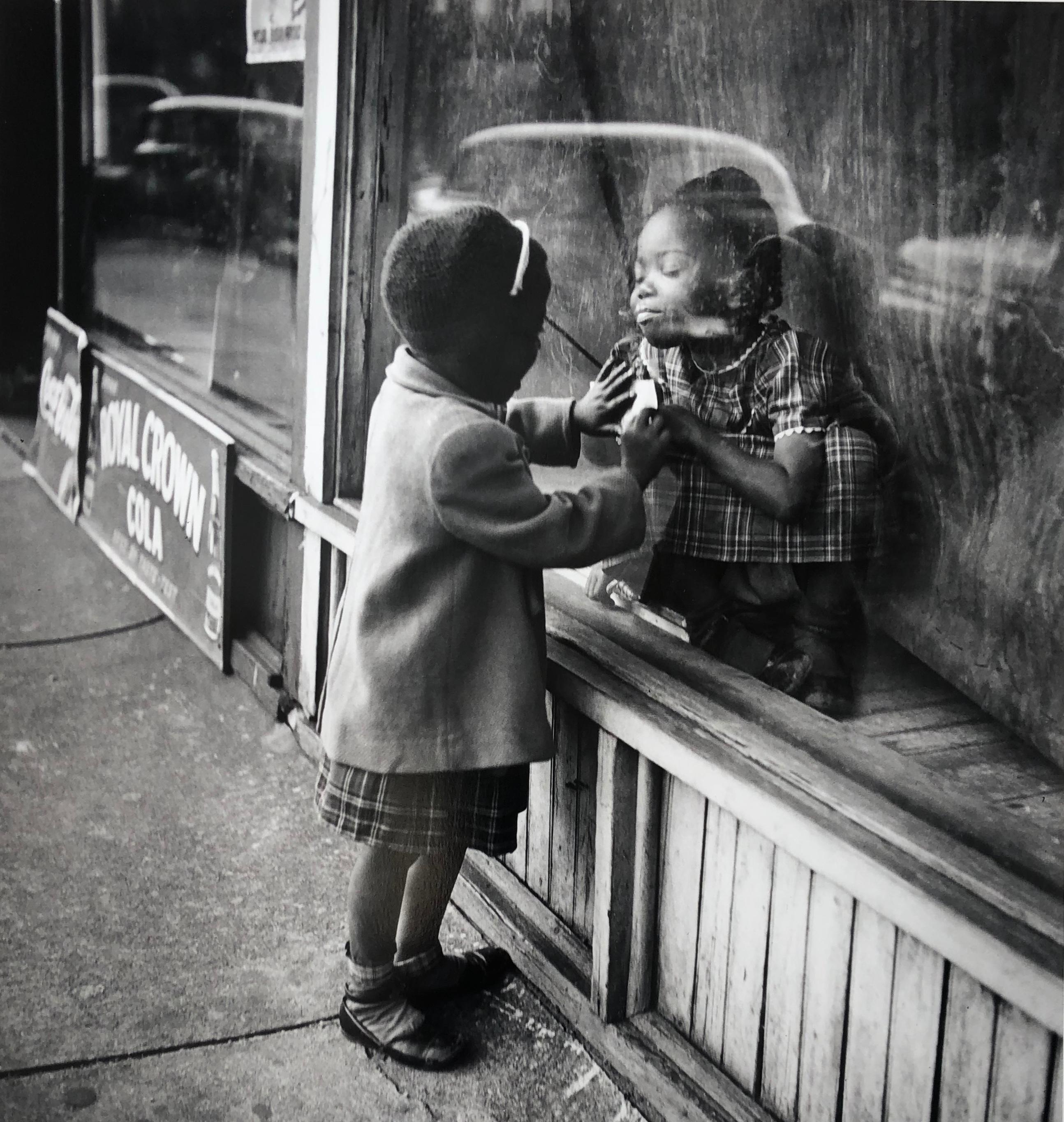 Art Shay Black and White Photograph - Twins, Lovejoy AKA Brooklyn, Illinois, for Ebony Magazine, 1952, Silver Gelatin 