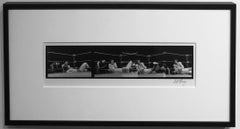 Wrestling Action, 1975, Black & White Photo, Multiple Frames, Framed & Signed