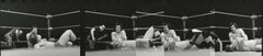 Wrestling Action, 1975, Black & White Photo, Multiple Frames, Framed & Signed