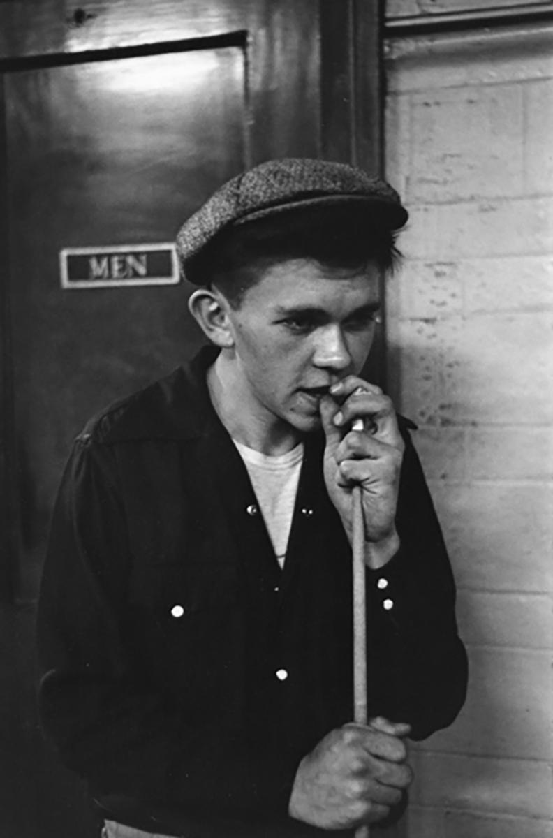 Young Pool Shark, Chicago 1949