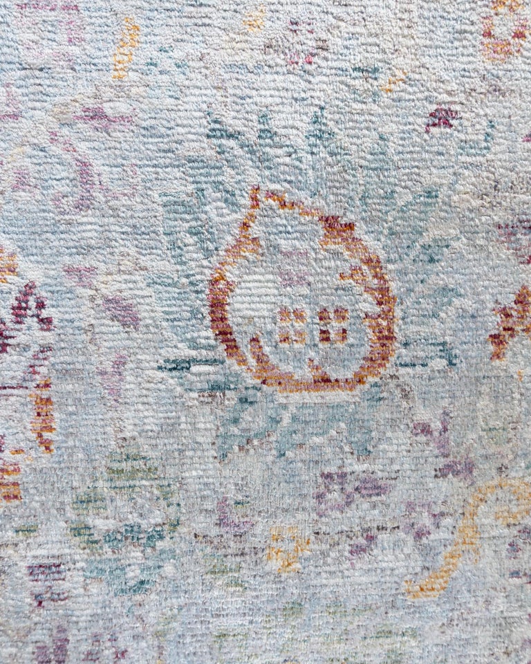 Art Silk Rug 5'4 x 7'10 For Sale at 1stDibs