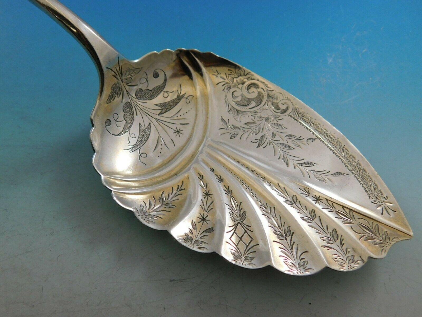 Art silver circa 1860-1883

Interesting sterling silver ice cream server measuring 10 1/8